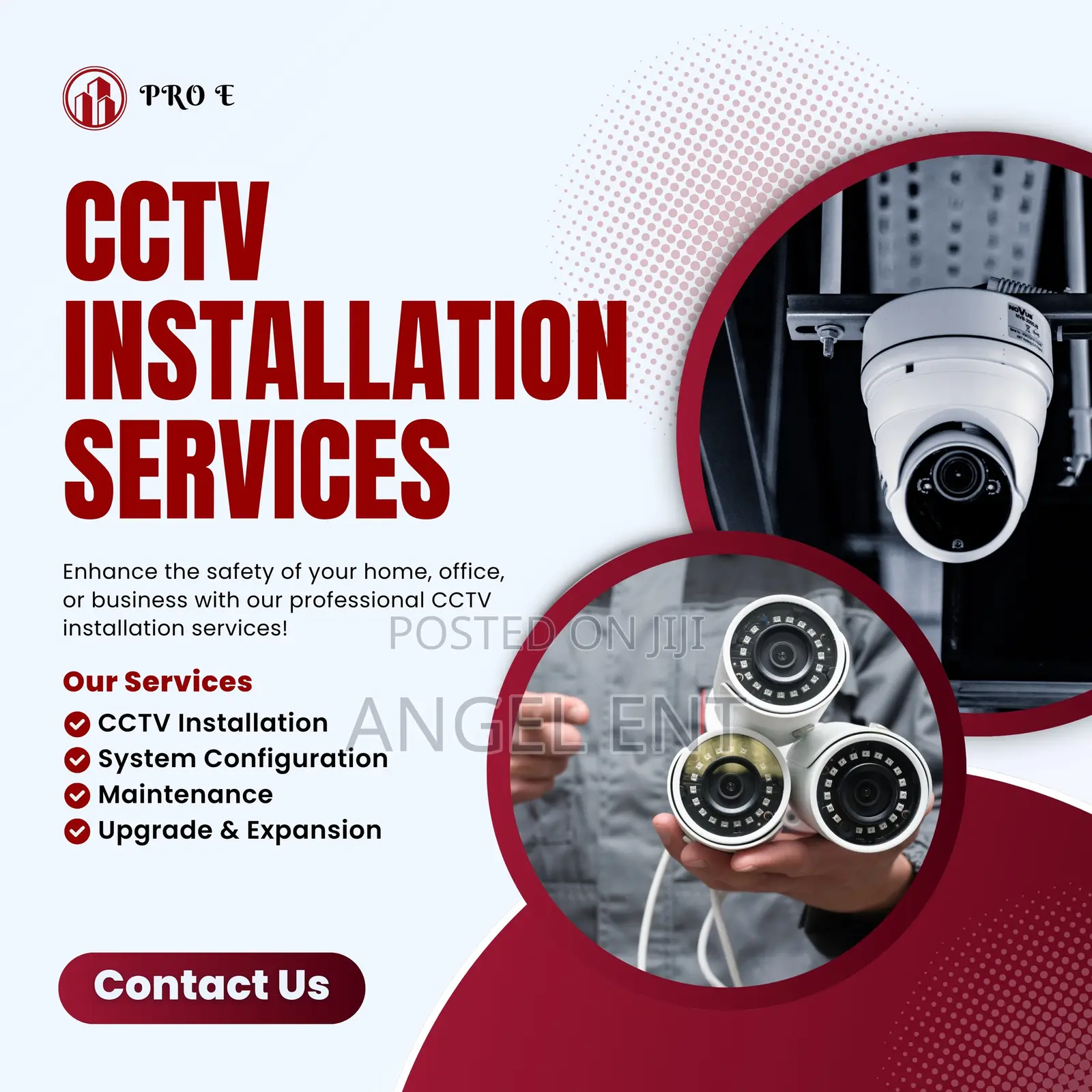 CCTV Installation Services Available
