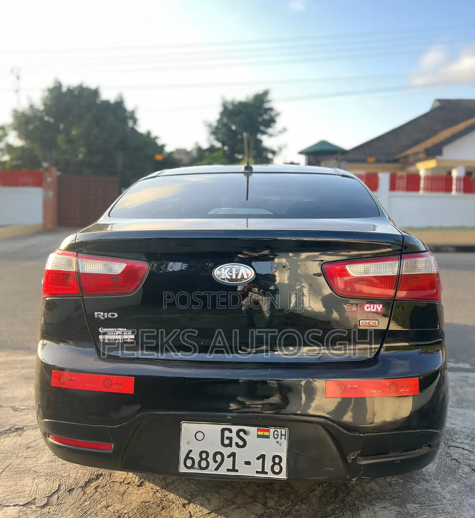 Kia Rio EX 4dr Sedan (1.6L 4cyl 6A) 2014 Black