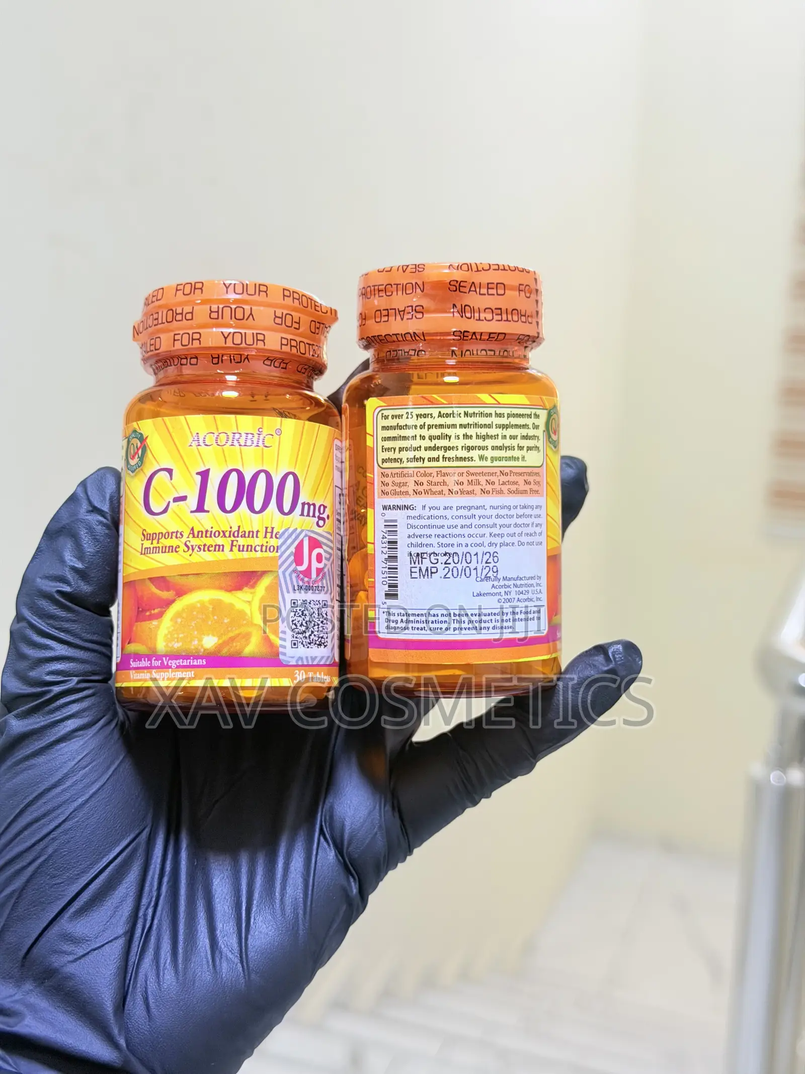 Ascorbic Vitamin C-1000mg Supplements Wholesale