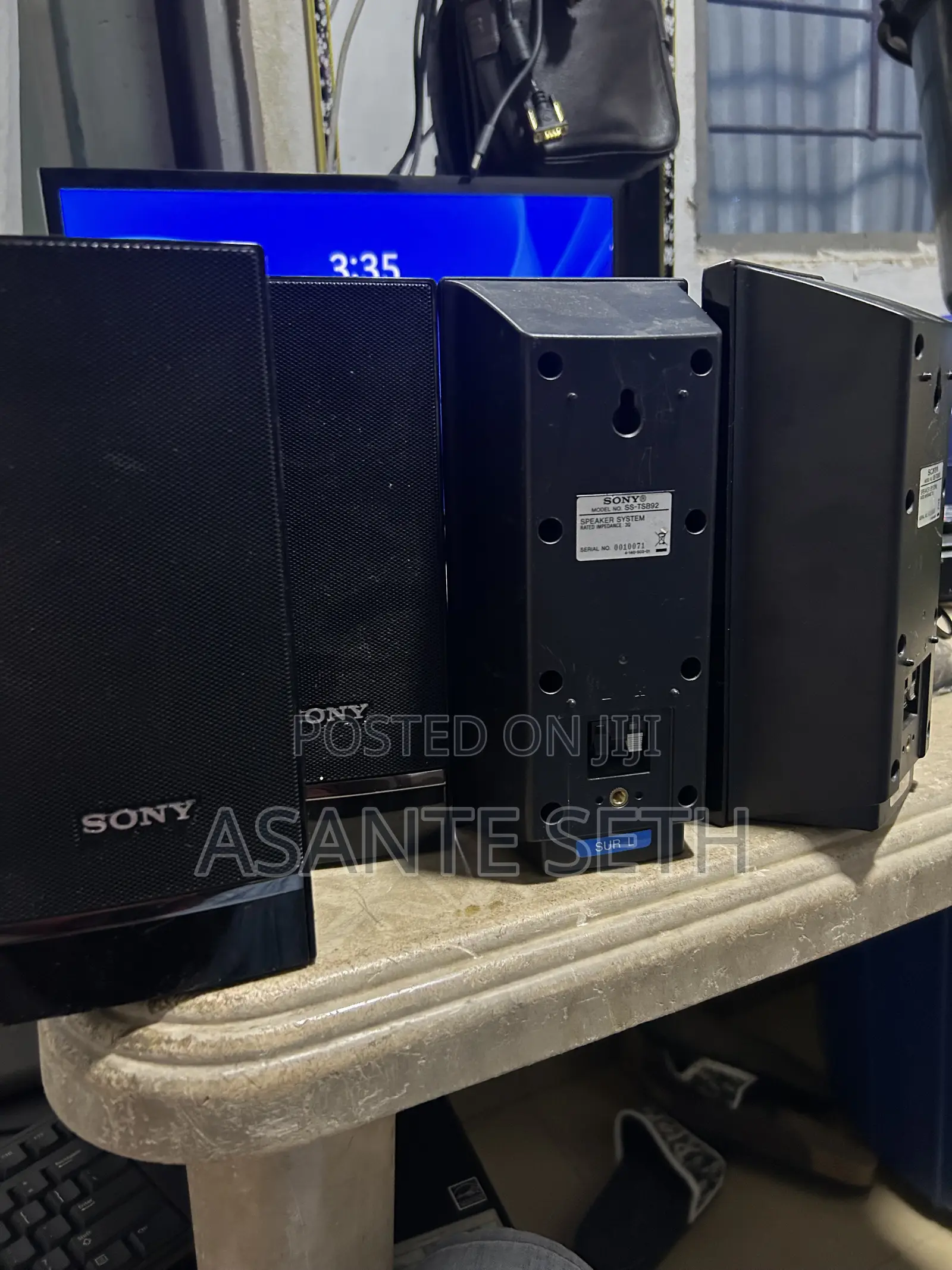 Original Sony Passive Surrounding Speakers Only 4set