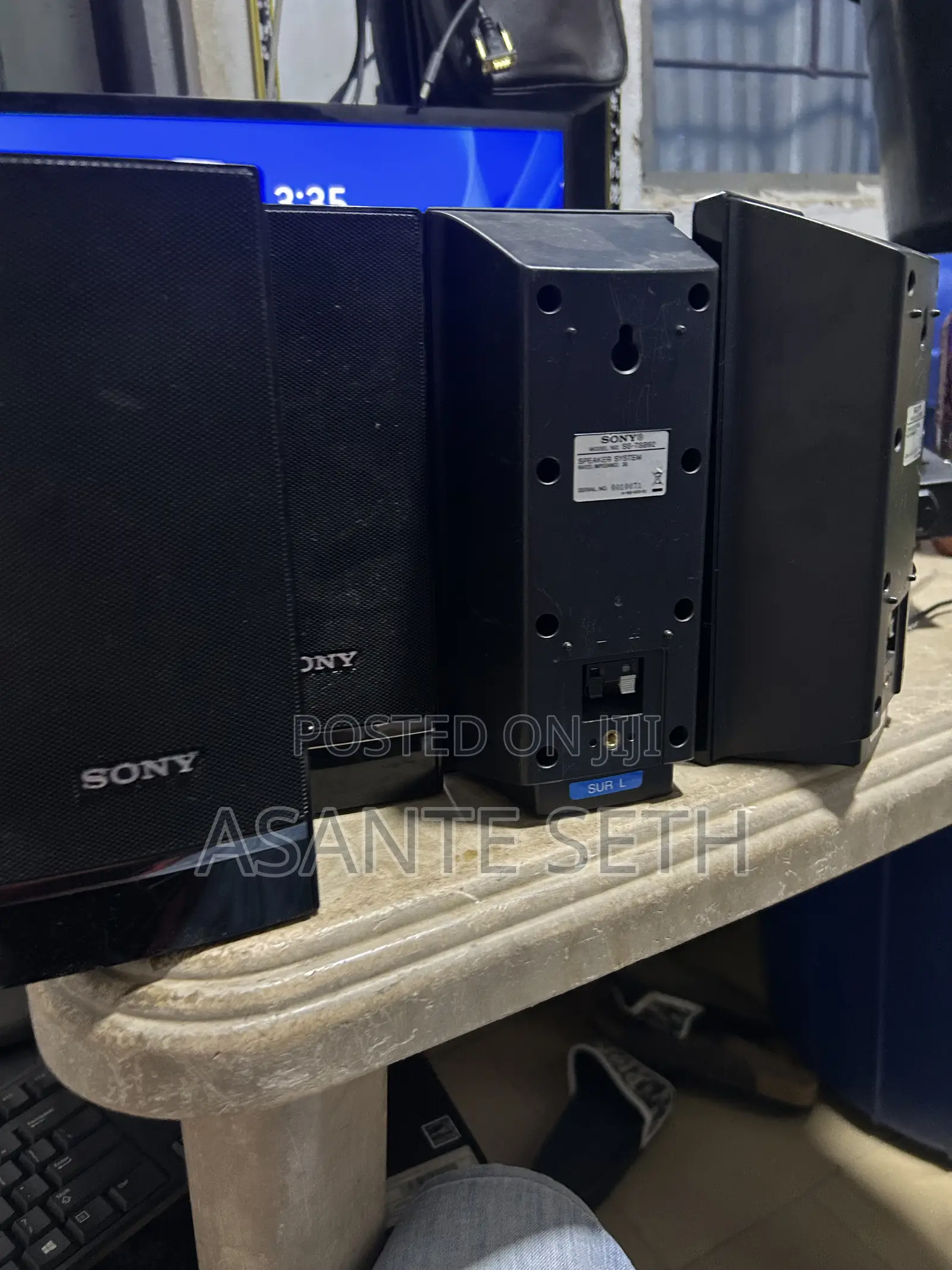 Original Sony Passive Surrounding Speakers Only 4set