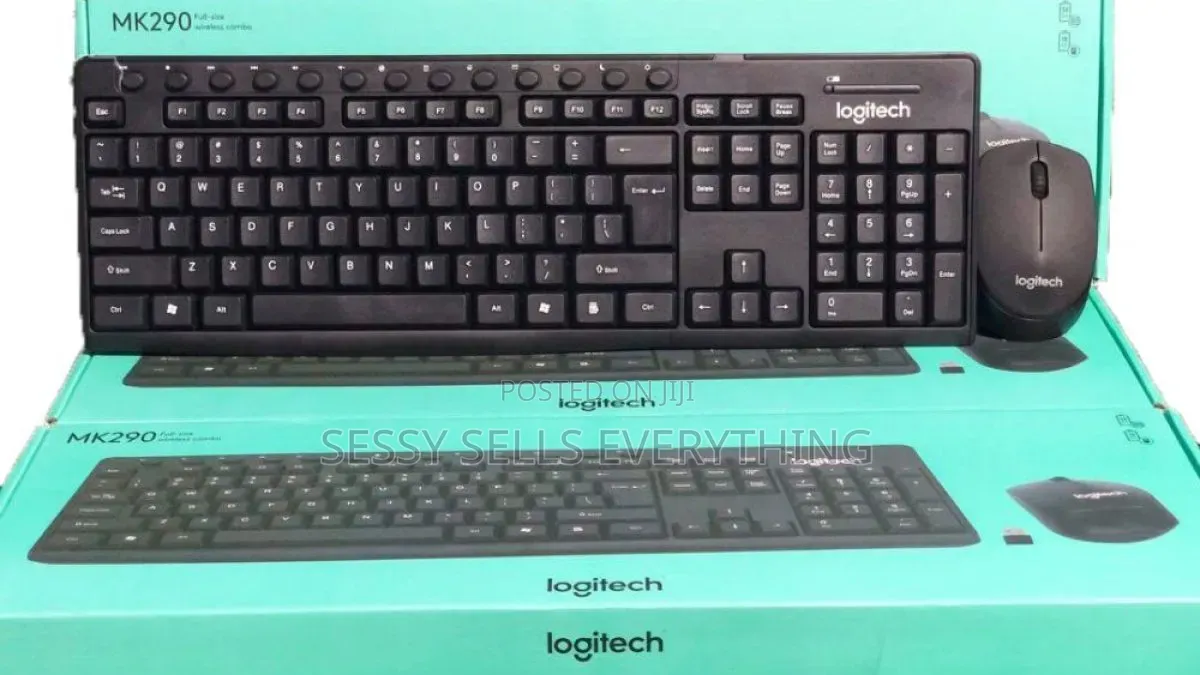 Logitech Wireless Keyboard and Mouse