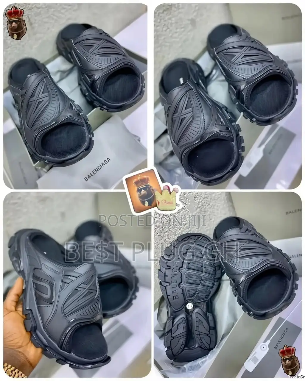 Balenciaga Track Slide