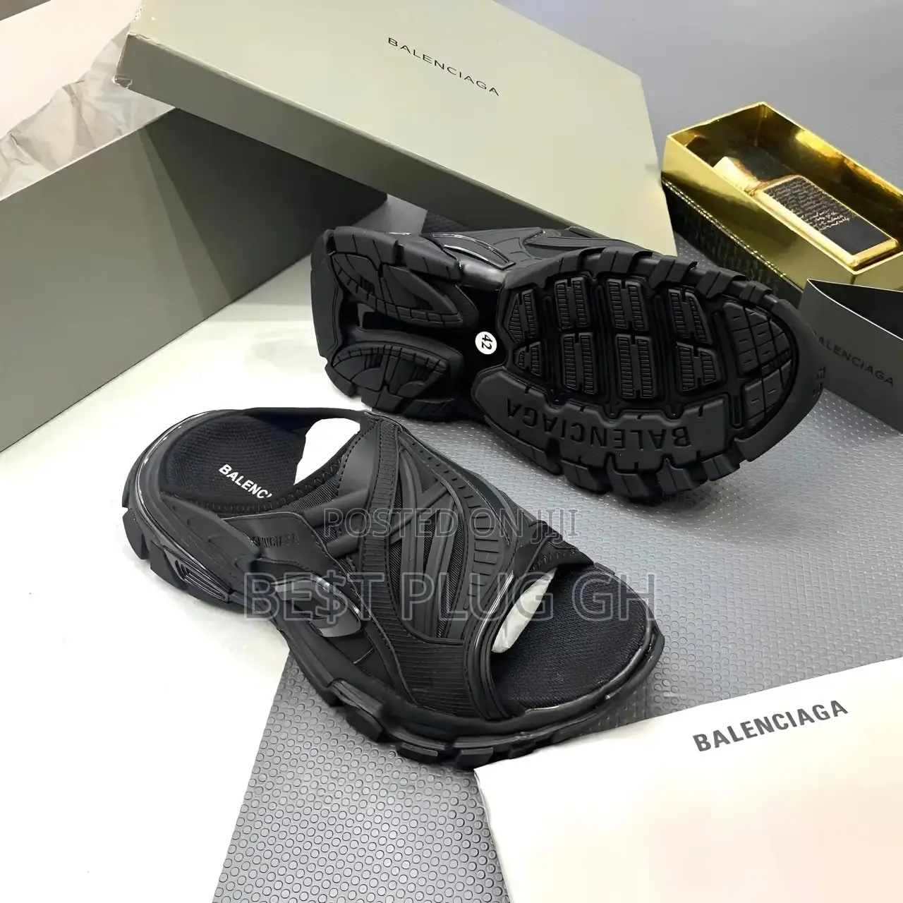 Balenciaga Track Slide