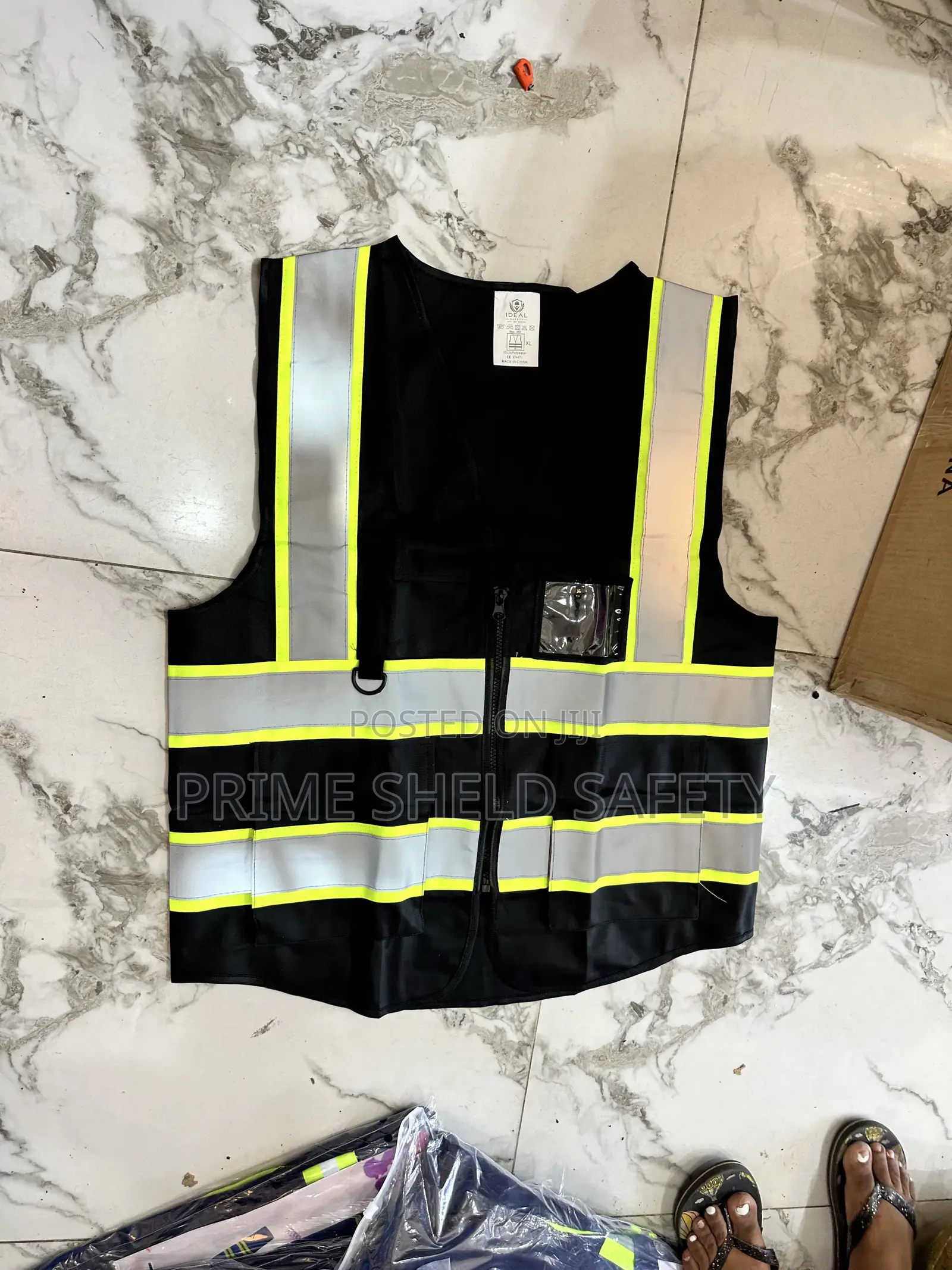 High-Visibility Reflective Safety Vest