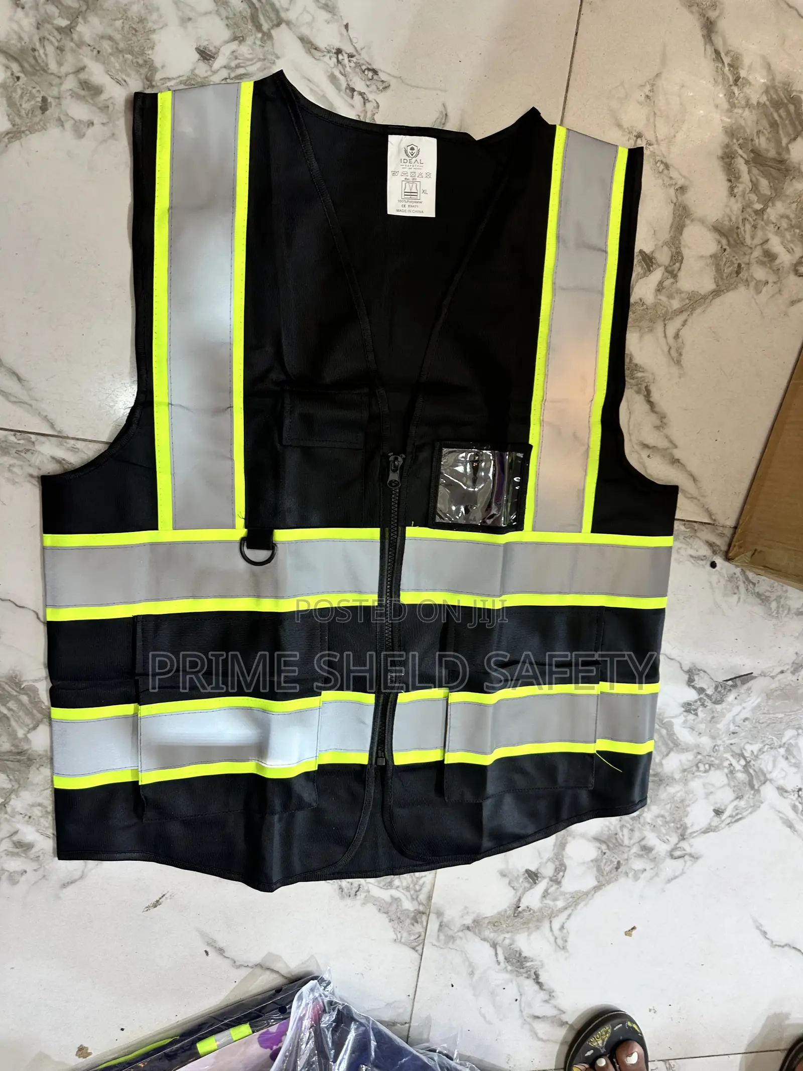 High-Visibility Reflective Safety Vest