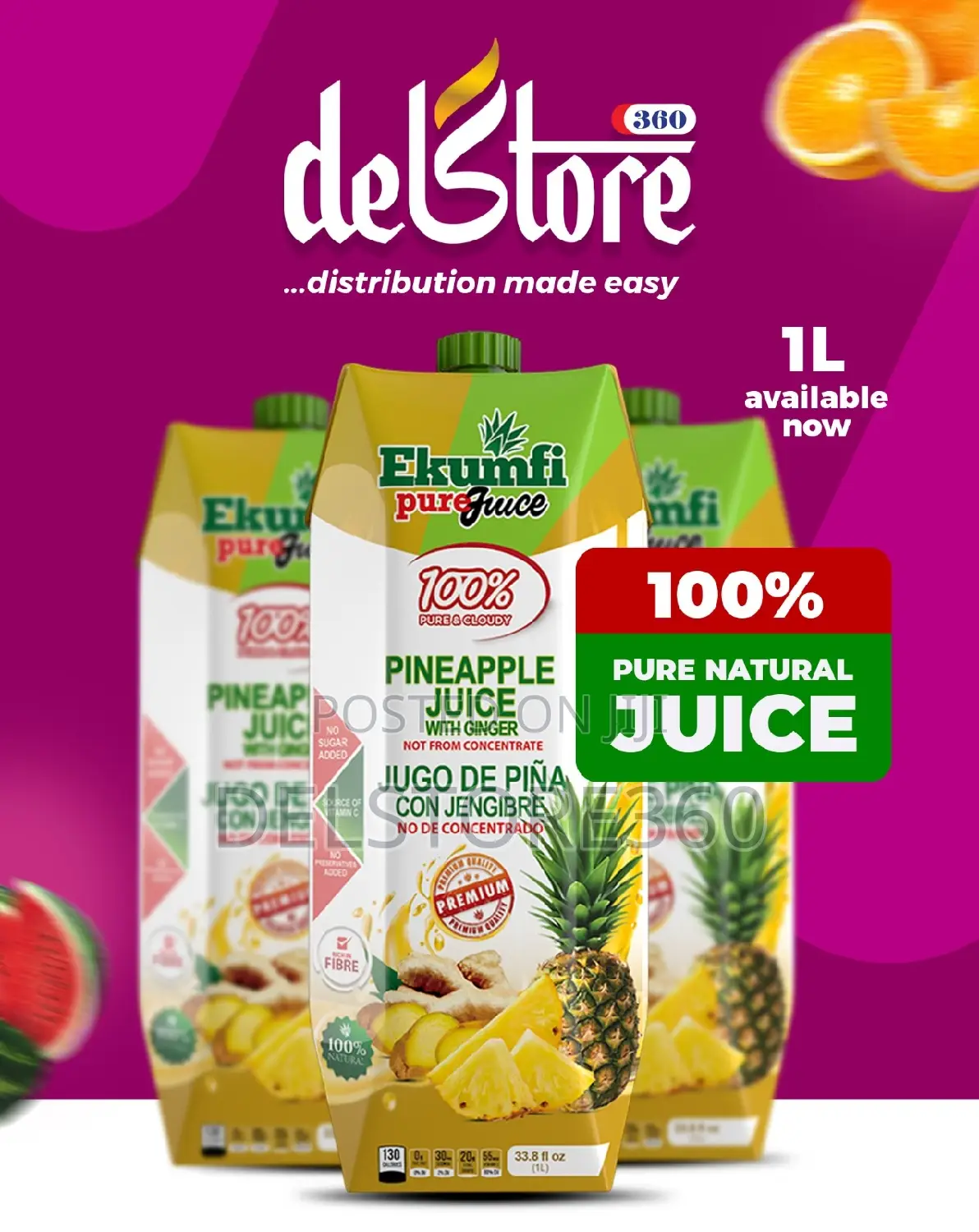 Ekumfi Juice- Pineginga