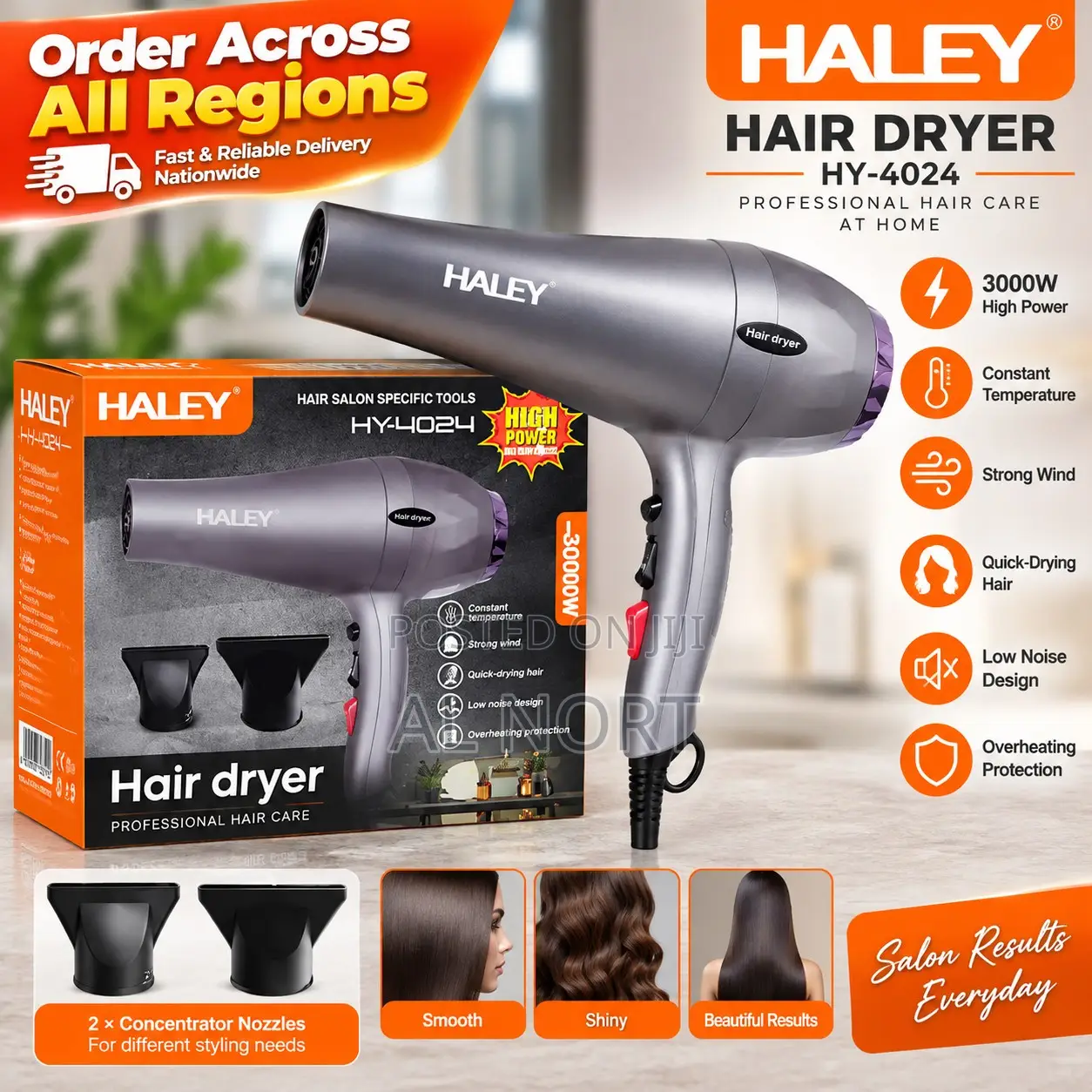 HALEY HY-4024 Hair Dryer