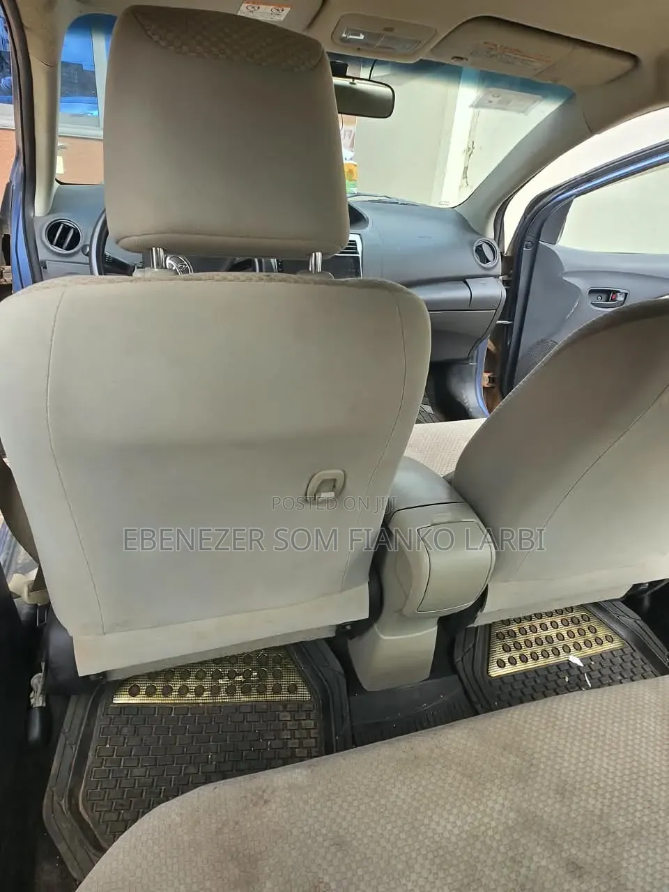 Toyota Belta 2012 Blue
