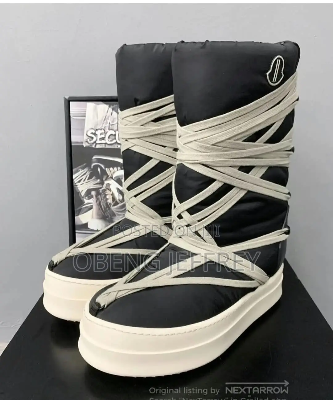 Original Rick Owen X Moncler High