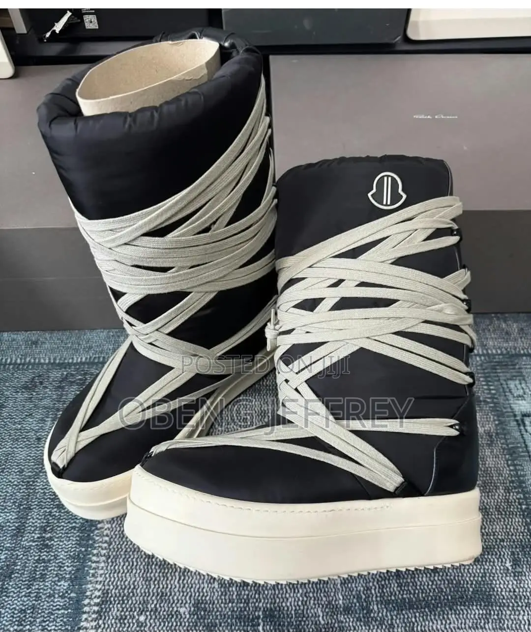 Original Rick Owen X Moncler High