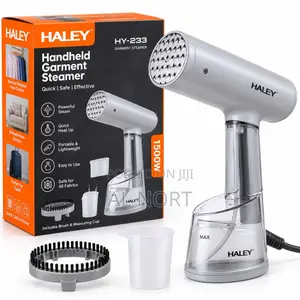Handheld Garment Steamer – Portable Clothes Steamer With Fabric Brush
