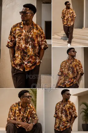 Vintage Shirt – Stylish Printed Casual Shirt | OHEJA