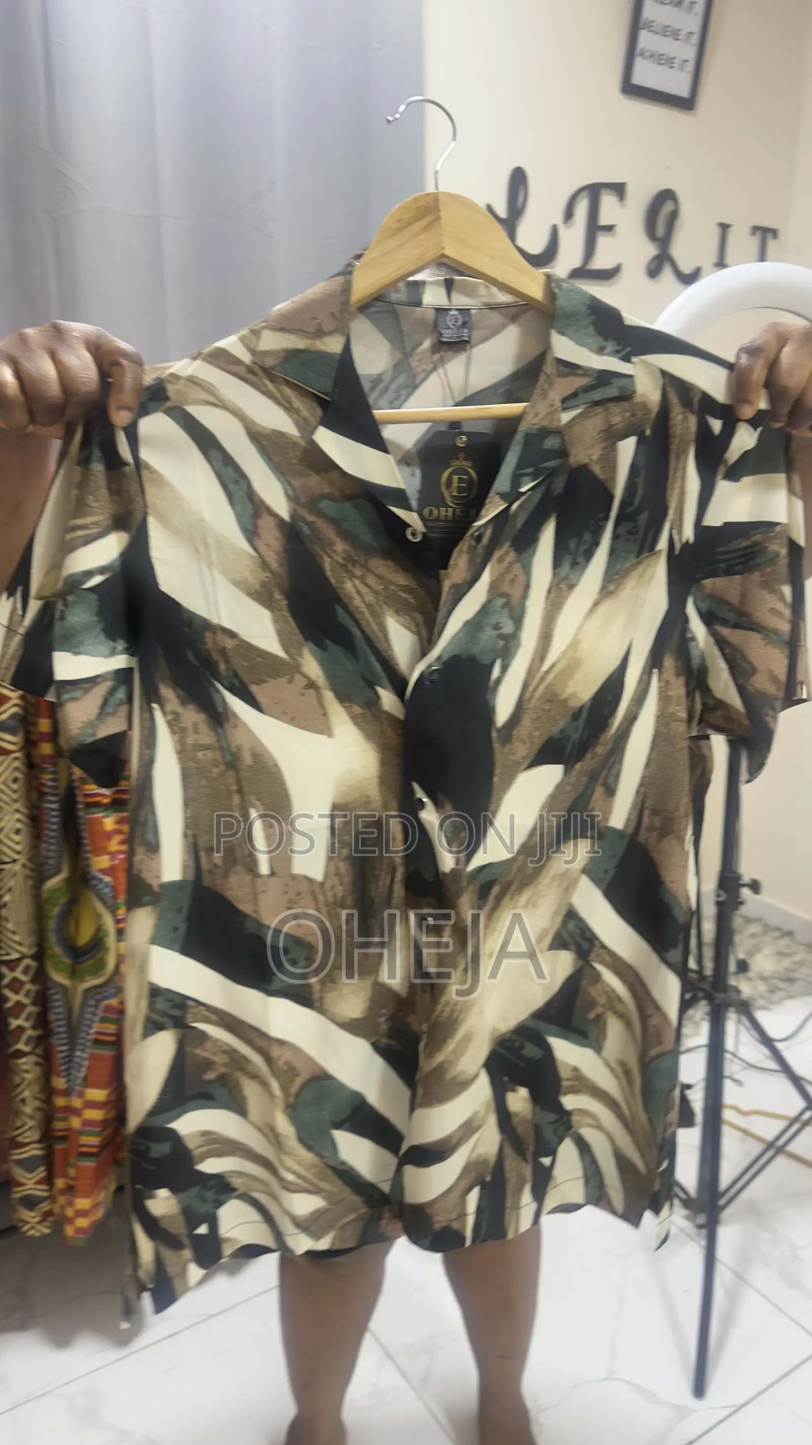 Vintage Shirt – Stylish Printed Casual Shirt | OHEJA