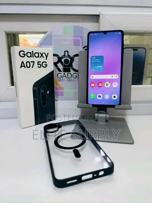 New Samsung Galaxy A07 4G 64 GB Black