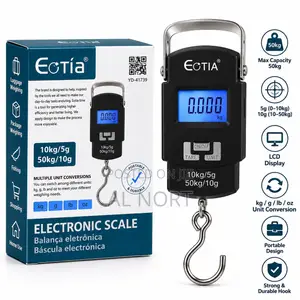 Digital Hanging Scale 50kg – Electronic Luggage Weighing Scale