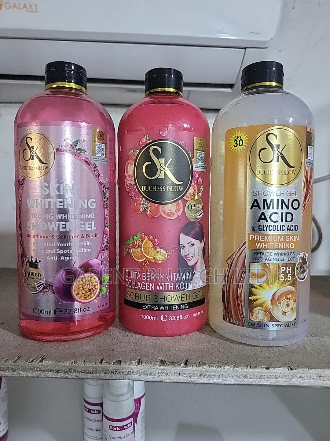 Sk Shower Gell All Colurs