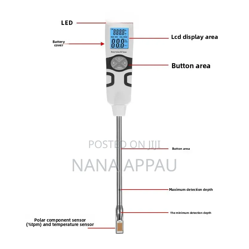 Digital Deep Frying Oil Tester/Quality Monitor