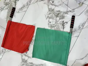 Red and Green Signal Flags