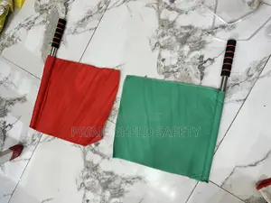 Red and Green Signal Flags