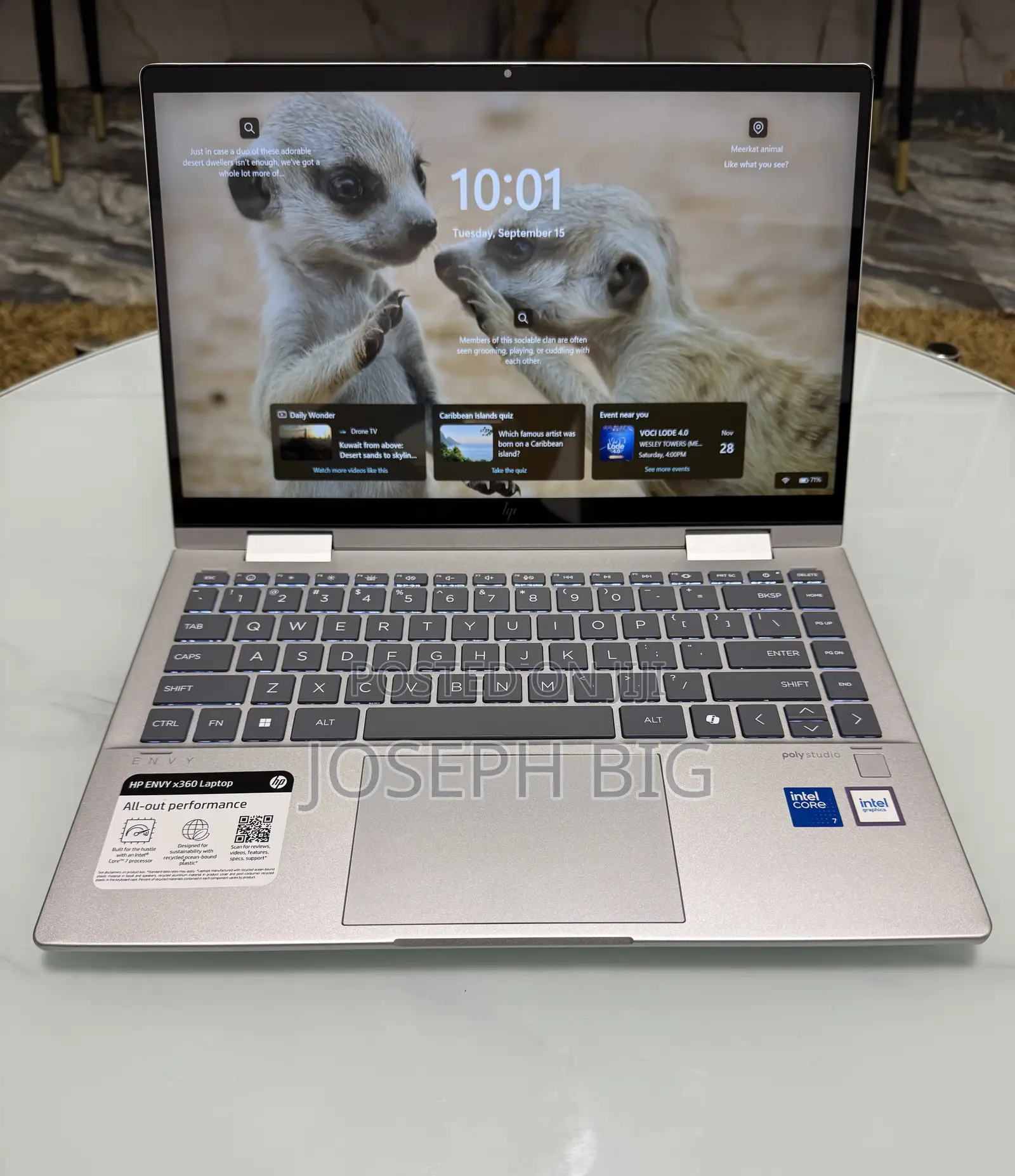 Laptop HP Envy 14 16GB Intel Core Ultra 7 SSD 512GB