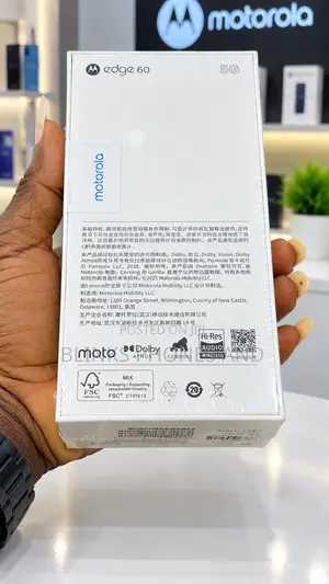 New Motorola Edge 60 256 GB Graphite