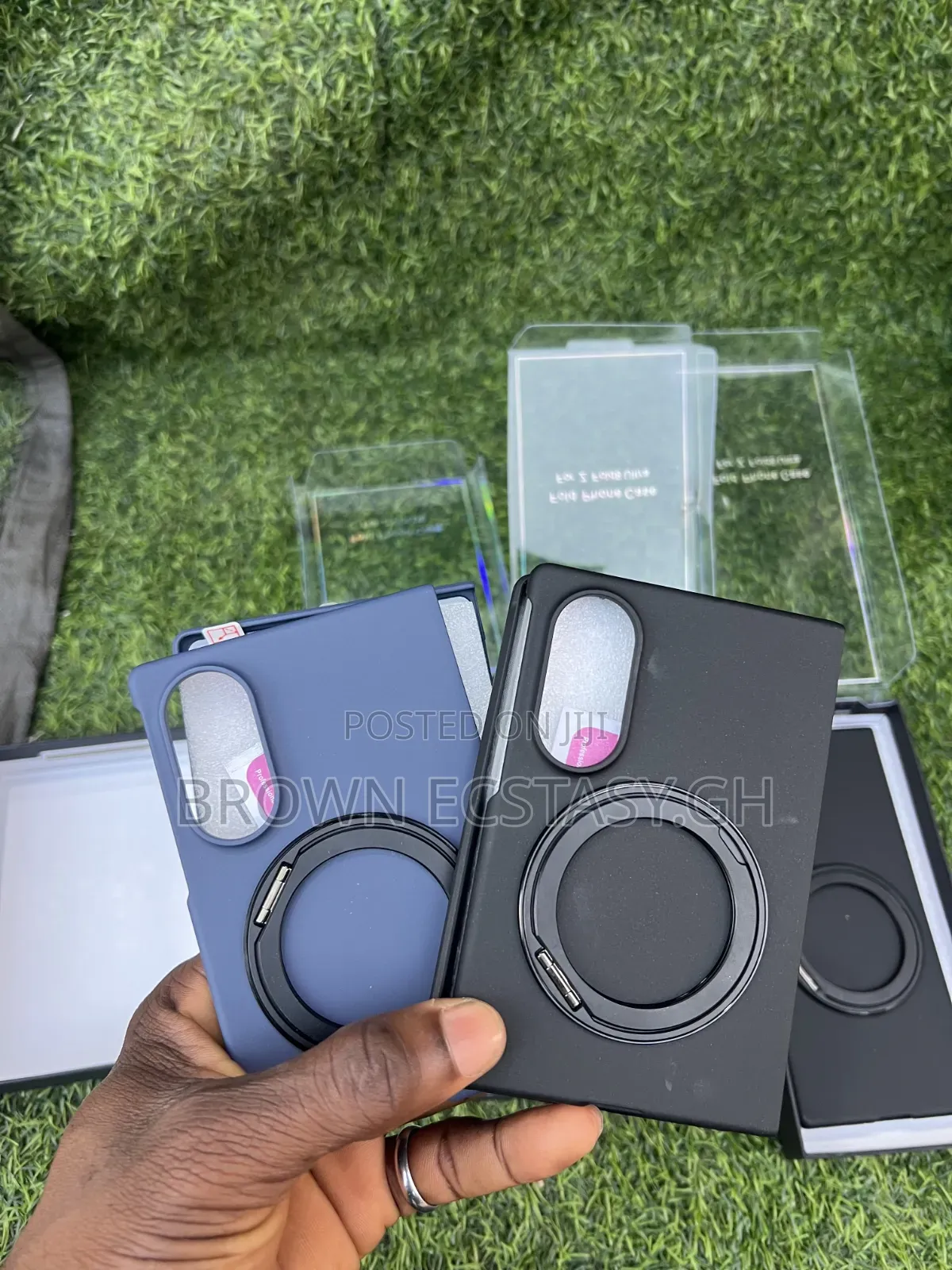 Galaxy Z Fold 7/8/8 Ultra Case With Screen Protector and Magsafe Ring