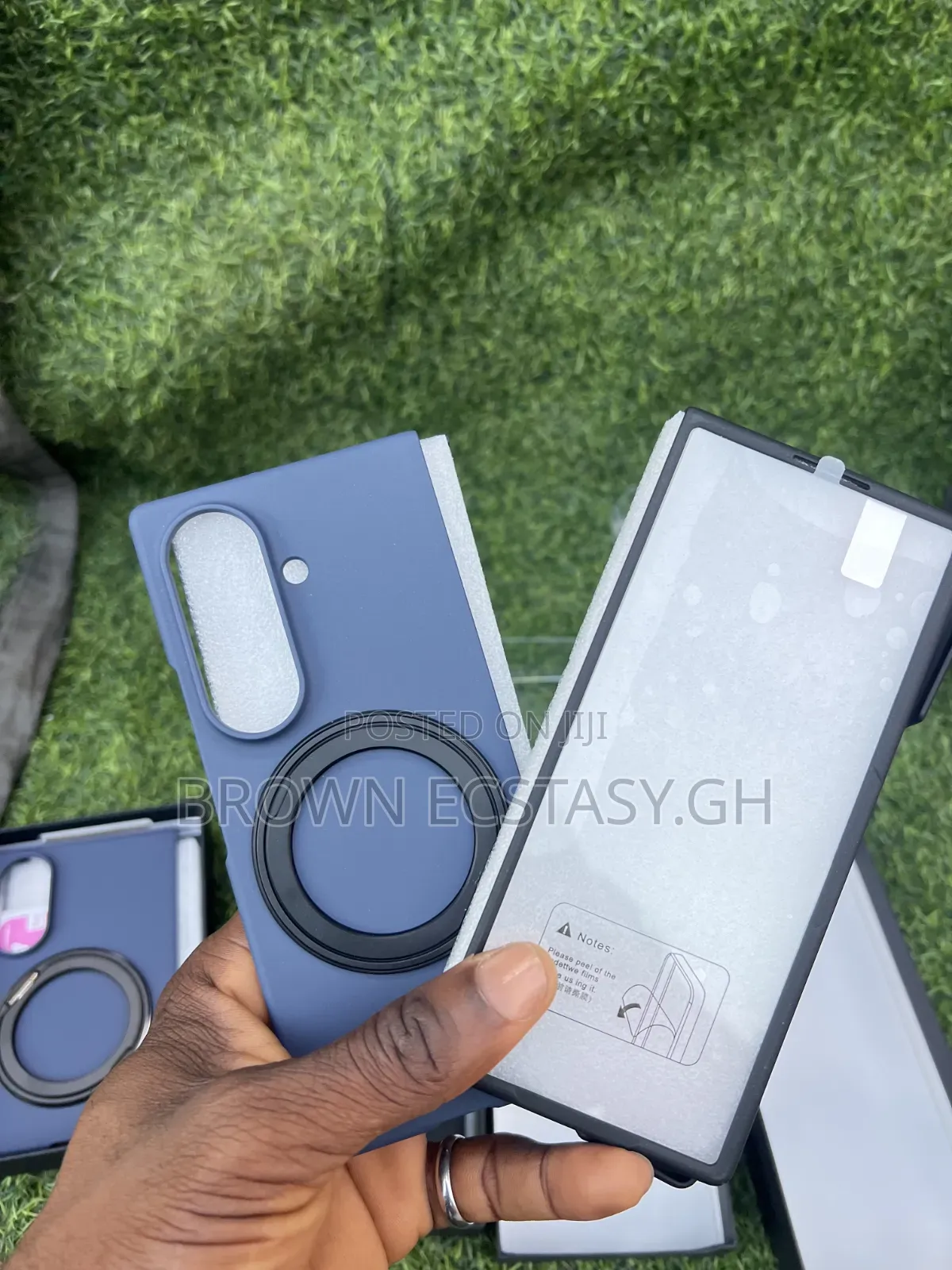 Galaxy Z Fold 7/8/8 Ultra Case With Screen Protector and Magsafe Ring