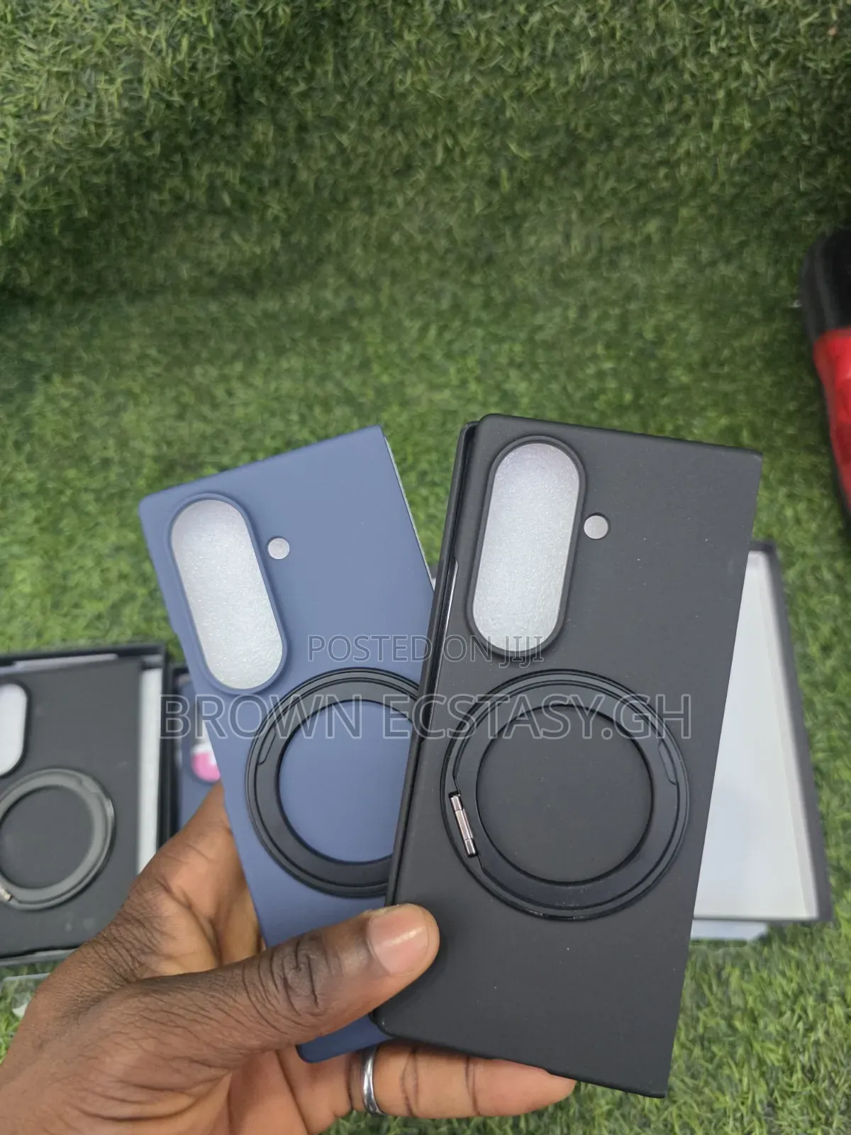 Galaxy Z Fold 7/8/8 Ultra Case With Screen Protector and Magsafe Ring