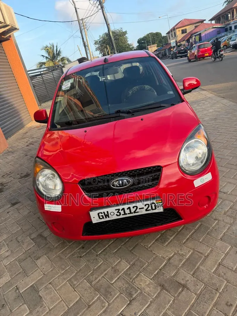 Kia Morning 2010 Red