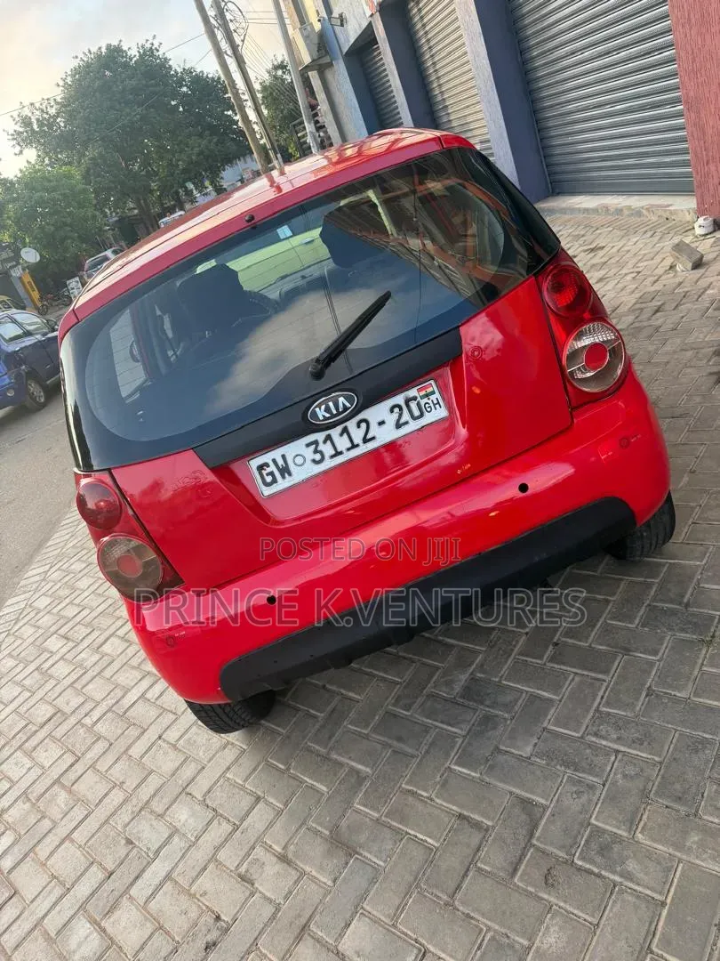 Kia Morning 2010 Red