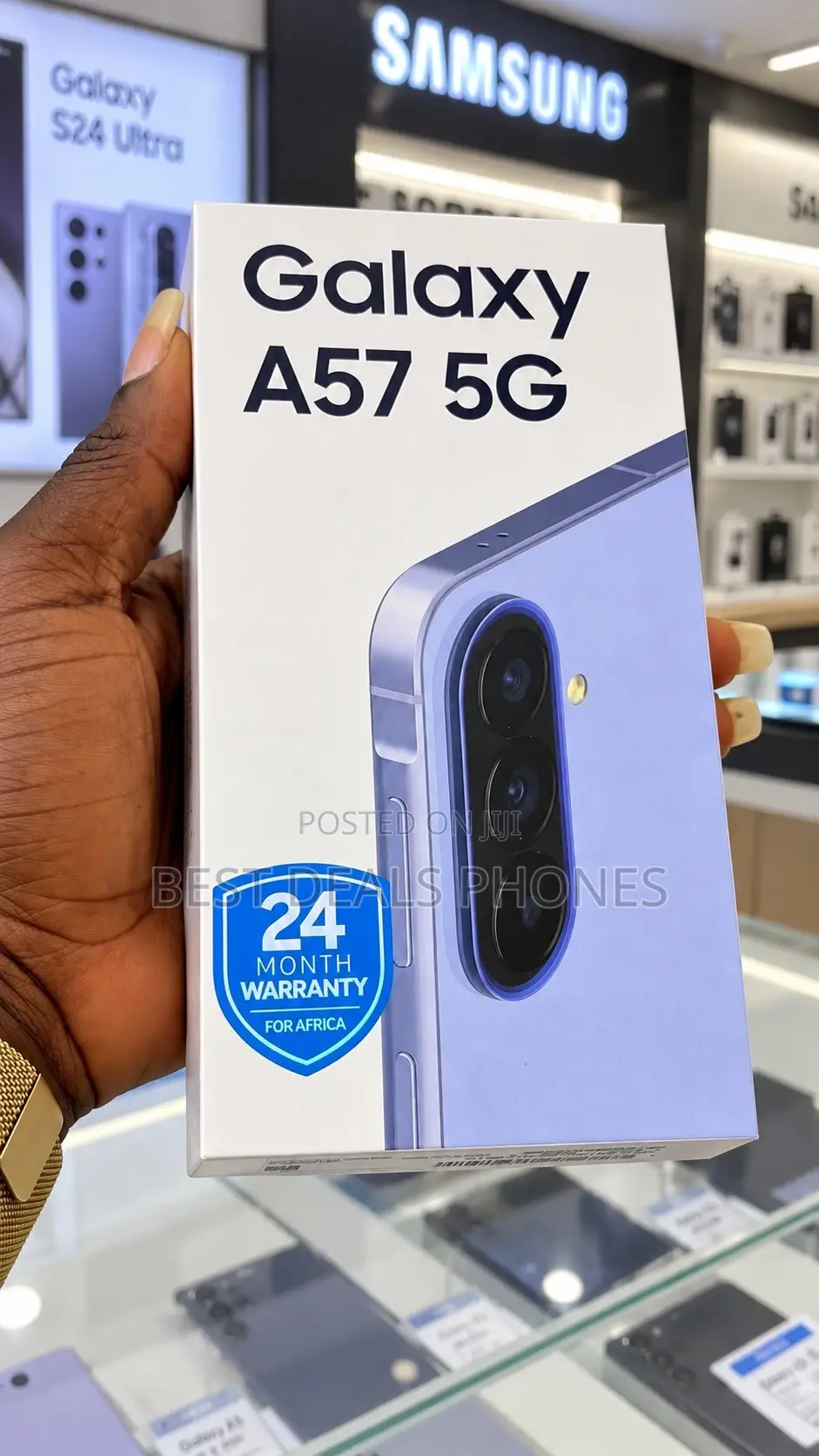 New Samsung Galaxy A57 256 GB Silver