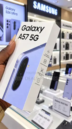 New Samsung Galaxy A57 256 GB Silver