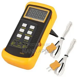 Dual-Input Type-K Digital Thermometer