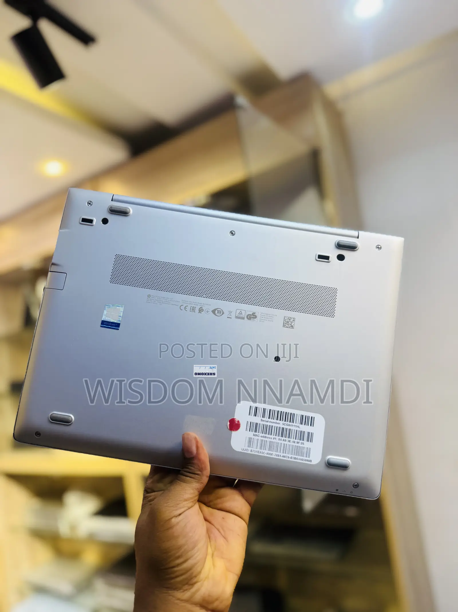 Laptop HP EliteBook 830 G5 8GB Intel Core i5 SSD 256GB