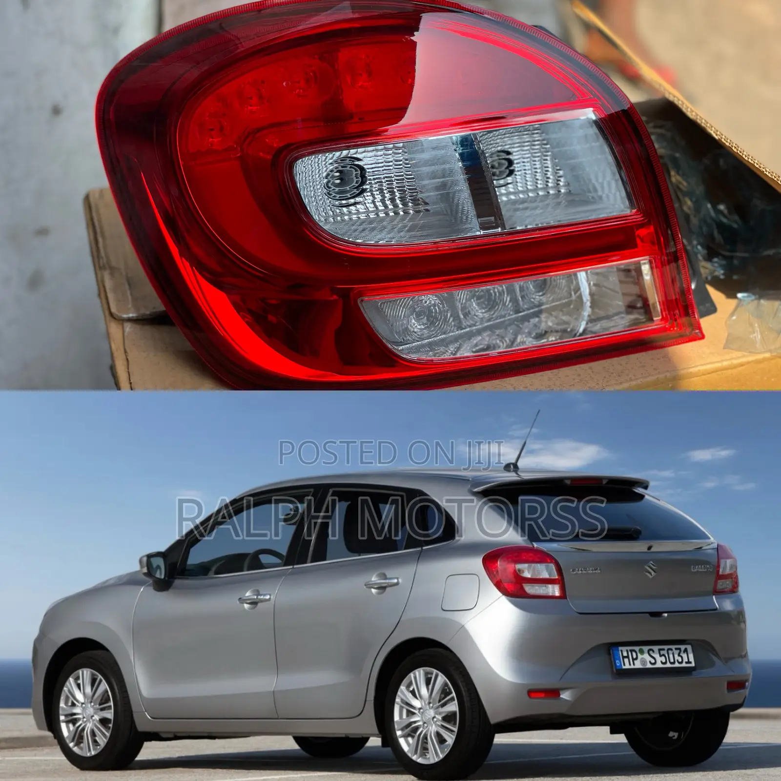 Suzuki Baleno 2016-2018 Taillight Available