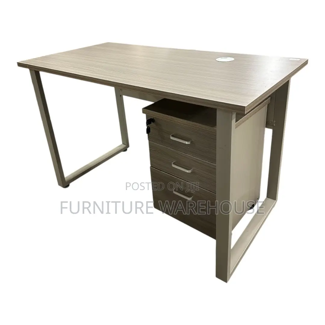 1.2-Meter-Long Table With Drawers