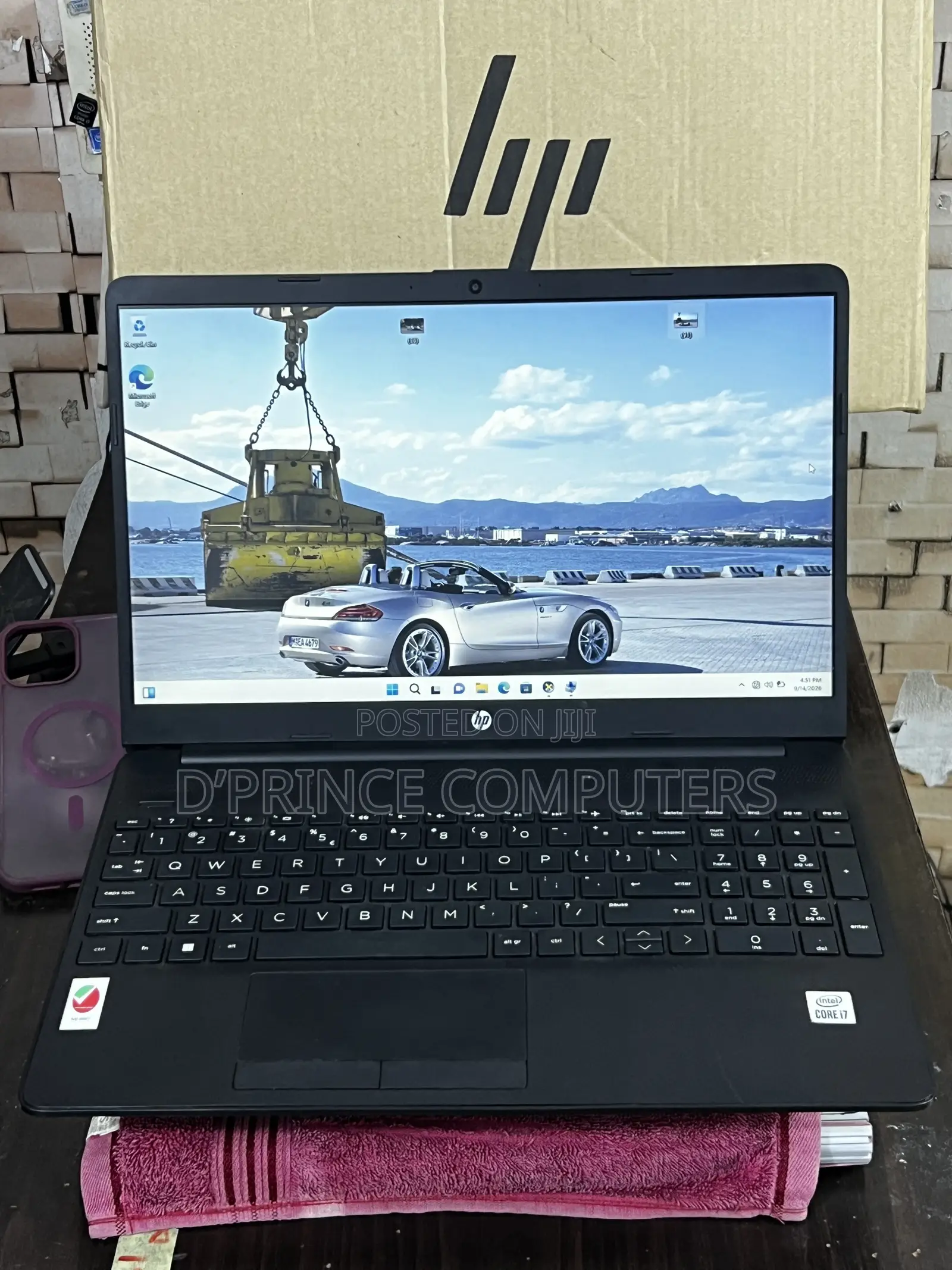 Laptop HP 15-dw1197nia 12GB Intel Core i7 HDD+SSD 1T