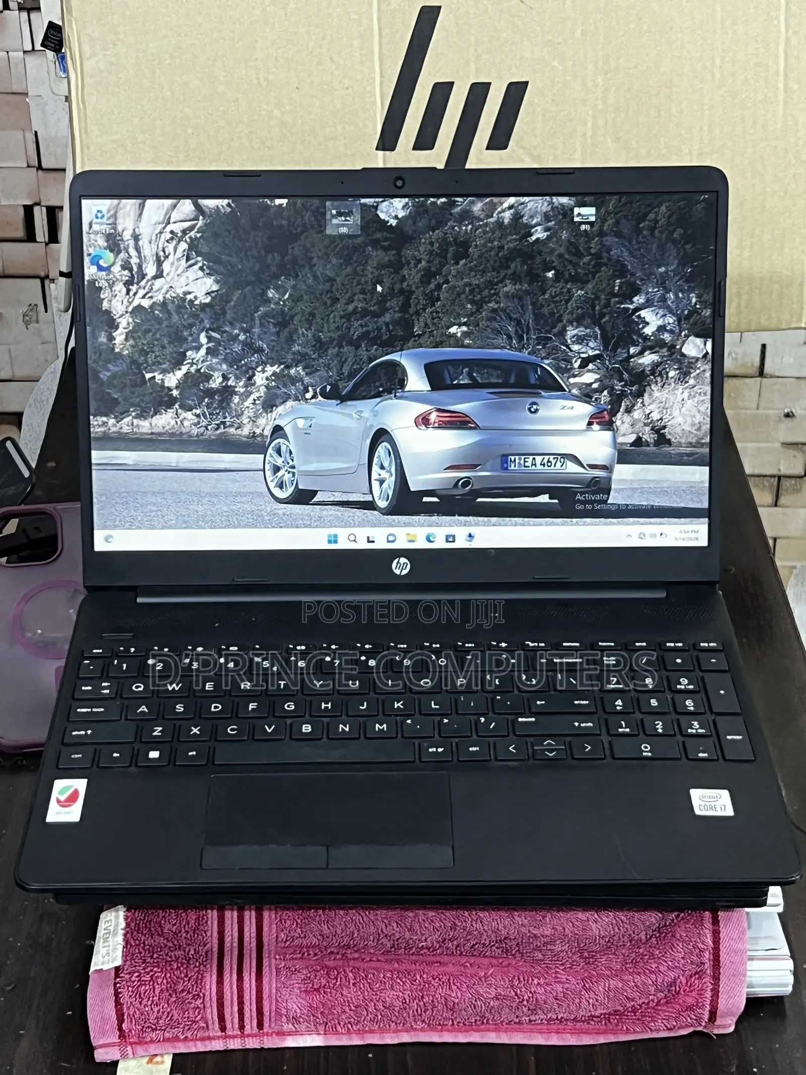 Laptop HP 15-dw1197nia 12GB Intel Core i7 HDD+SSD 1T