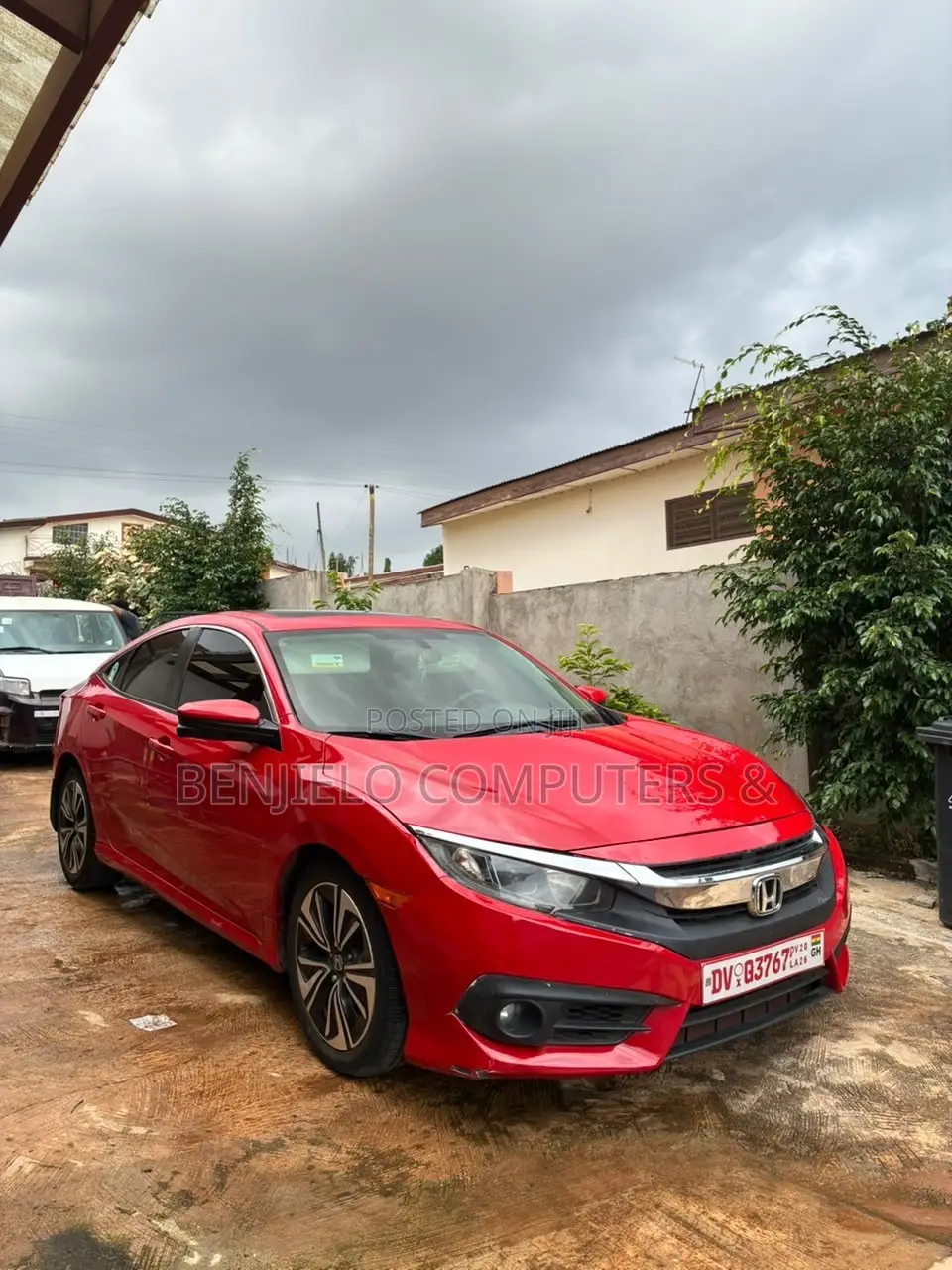 Honda Civic EX-T 4dr Sedan (1.5L 4cyl) 2016 Red