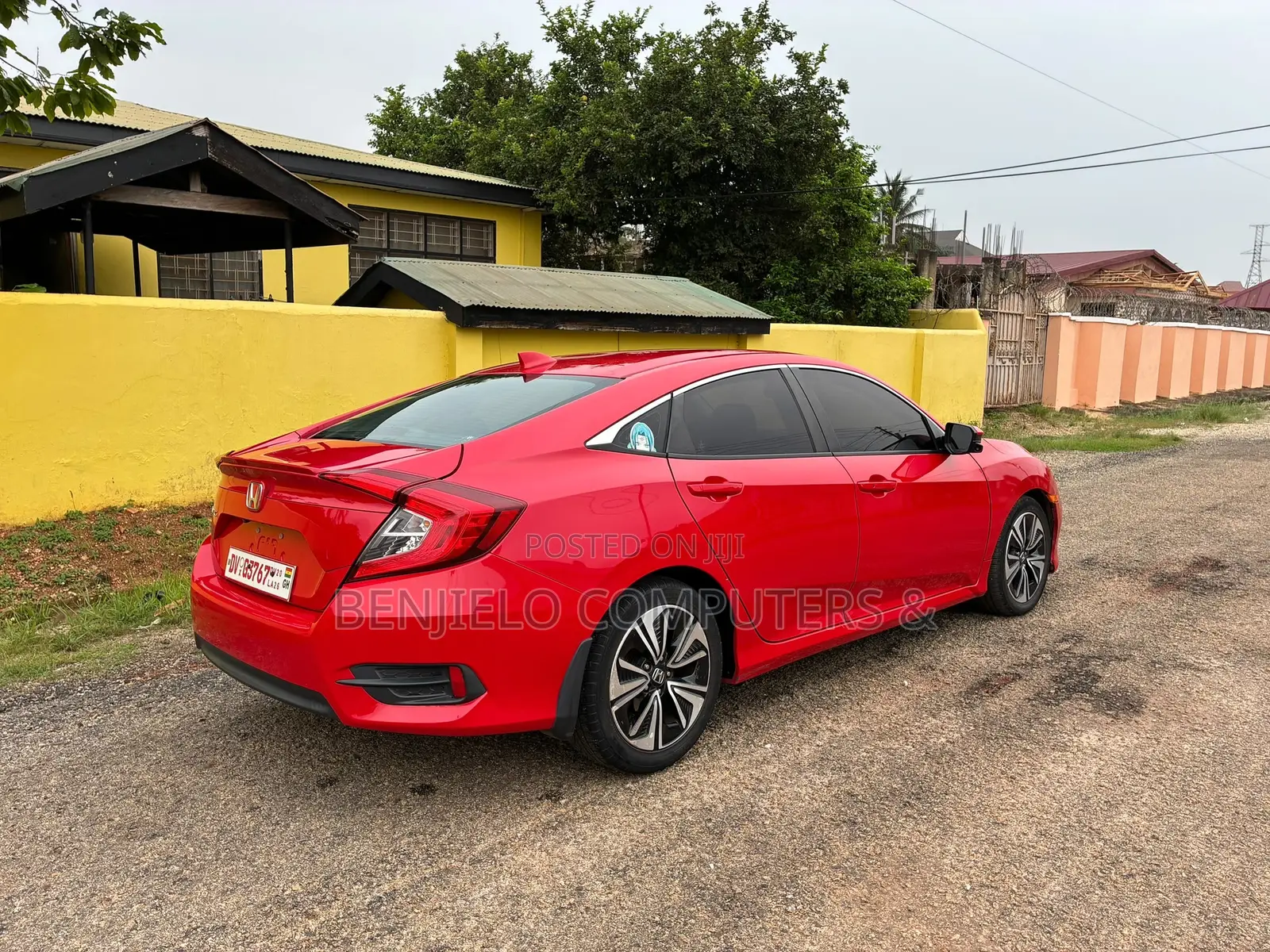 Honda Civic EX-T 4dr Sedan (1.5L 4cyl) 2016 Red