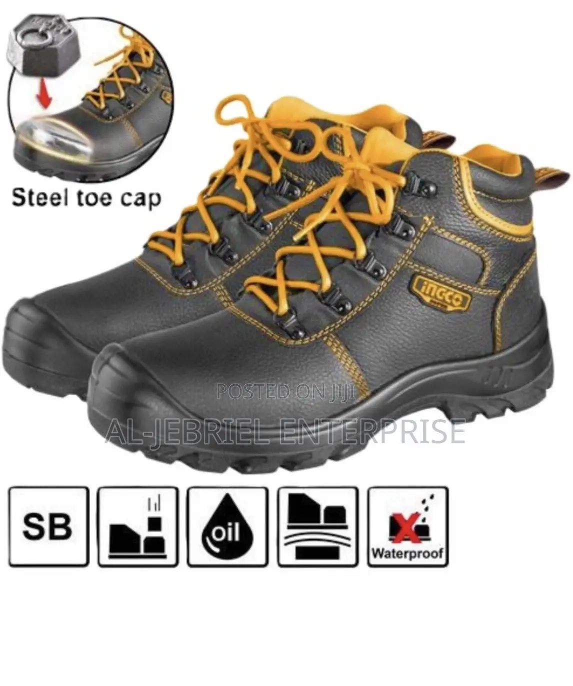 Safety Boots – Black