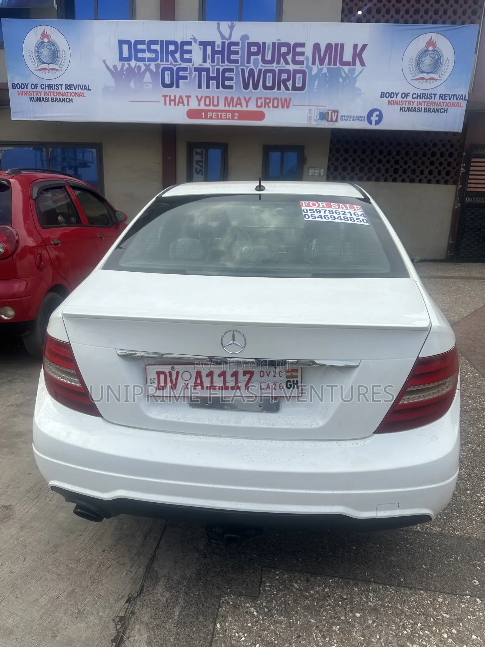 Mercedes-Benz C250 2014 White