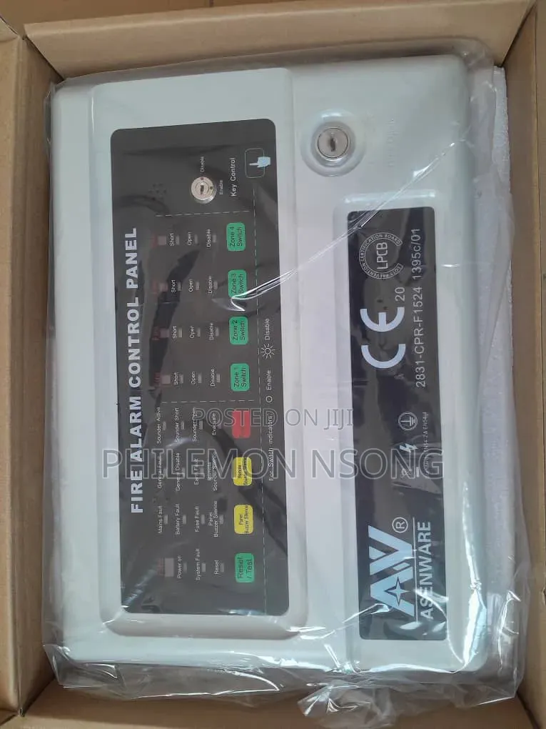 2 Zone Asenware Conventional Fire Alarm Control Panel