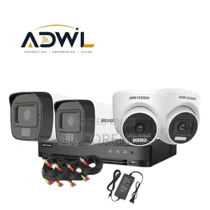 Hikvision 4CH Kit Smart Hybrid Light HD Surveillance Kit