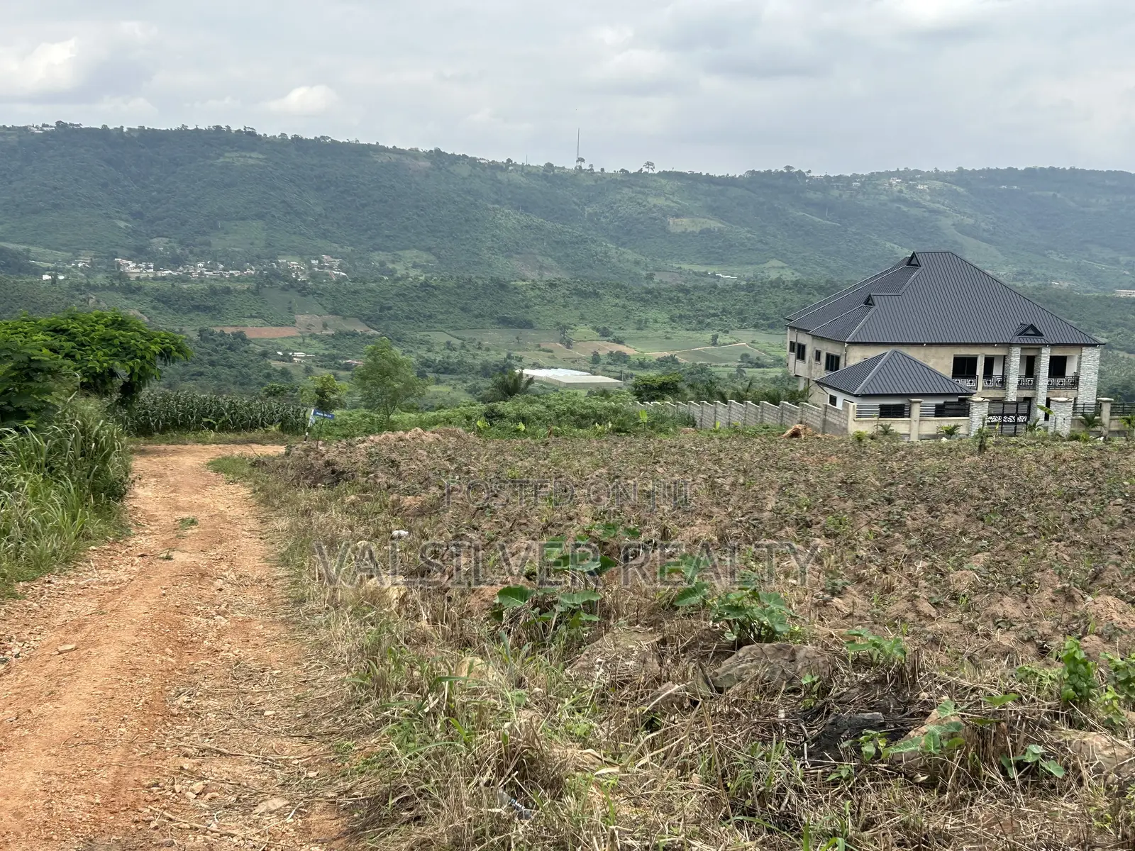 Registered Plots on Main Road - Pokhills Aburi