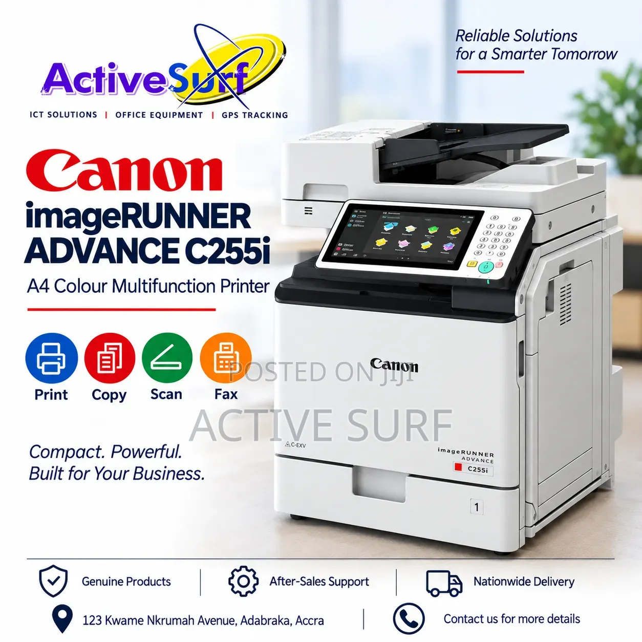Canon iR ADVANCE C255i/C355i – Foreign Used Colour A4 MFP