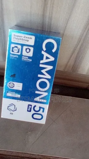 New Tecno Camon 50 Pro 256 GB Black