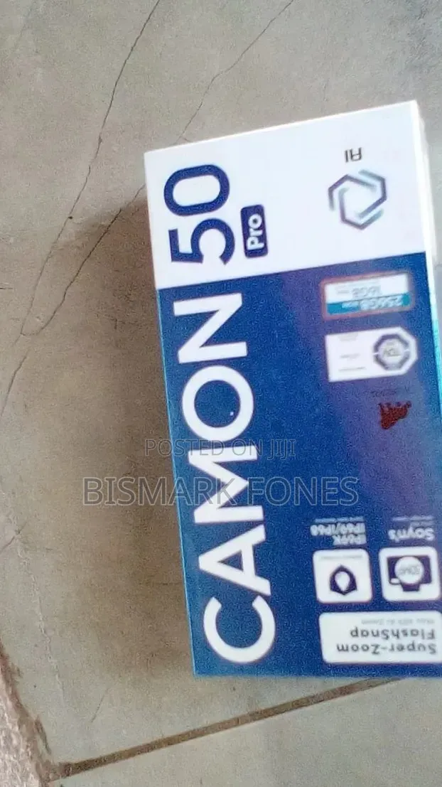 New Tecno Camon 50 Pro 256 GB Black