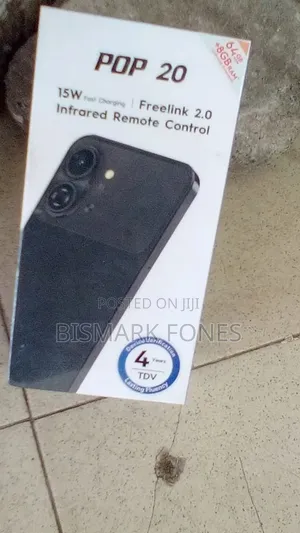 New Tecno Pop 20 64 GB Black
